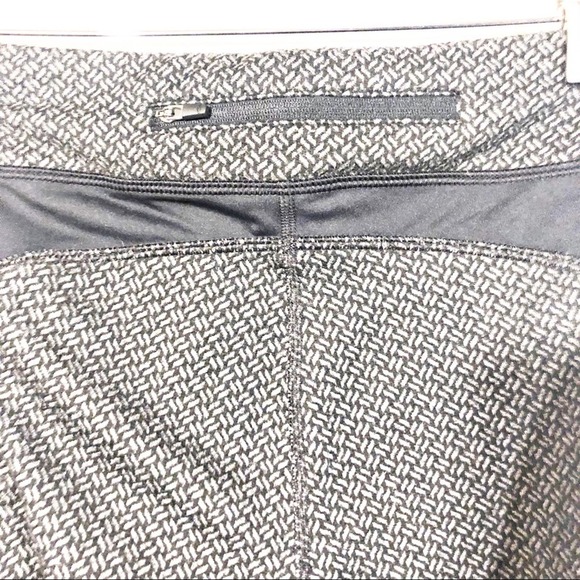 Champion High Rise Textured Active Leggings Gray Black Women's Size Small - Picture 6 of 7